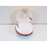 Gimex Colour Line Geschirrset, 11-teilig, Rainbow Campinggeschirr