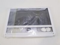Carbest Innenrollo mit Rahmen für RW STYLE, 500x350mm weiß Verdunklung Caravan Wohnwagen