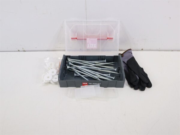 TOX L-Boxx Mini Camping-Set 39-teilig Tellerkopfschrauben