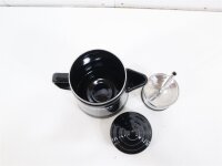 Petromax Perkomax Perkolator, Emaille, schwarz Kaffeebereiter Camping Outdoor