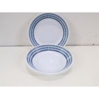 Brunner Bluebay Geschirrset, 35-teilig Campinggeschirr