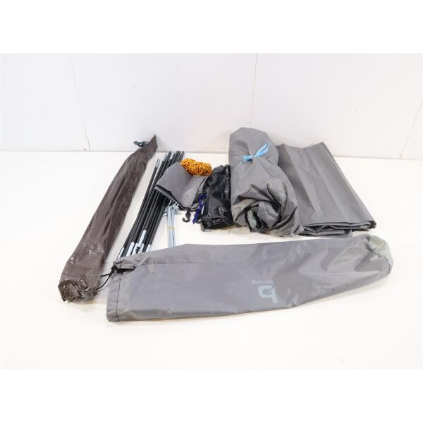 Bo-Camp E-Bike Unterstand Plus, 180x85x185cm, grau Fahrradgarage Beistellzelt