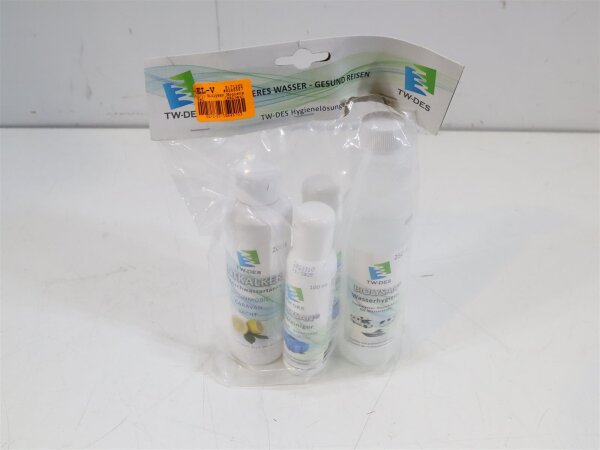 TW-DES Biolysan Hygiene Set Saison, 4-teilig Tankhygiene Wohnmobil Caravan