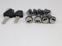 STS 53 Steckzylinder-Set, 8 Zylinder 2 Schlüssel...
