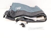 Reimo Helgoland Air Windschutz-Erweiterungssegment Sonnenschutz Lufttechnologie 200x155cm grau dunkelgrau