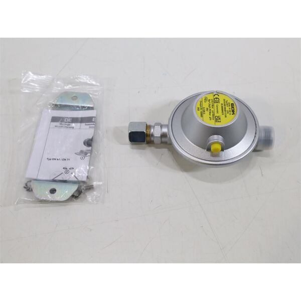 GOK Caramatic BasicOne Gasdruckregler ohne Prüfeinrichtung, ohne Manometer, RVS10, 1,2kg/h, 30mbar