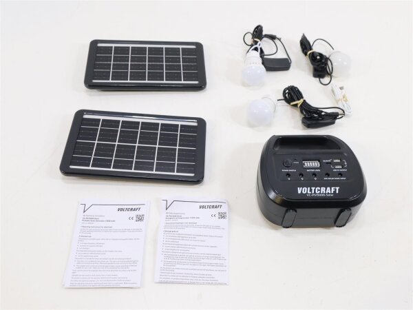 VOLTCRAFT VC-PS15000-Solar VC-14297675 Solar-Powerbank Ladestrom