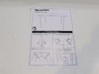 Brunner Flatpack 4 Campingtisch Klapptisch Gartentisch...