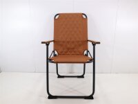 Bo-Camp Jefferson Campingstuhl M braun Klappstuhl Camping...