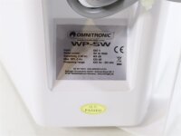 Omnitronic WP-5W ELA-Wandlautsprecher 30 Watt 2-Wege-Bassreflexsystem weiß