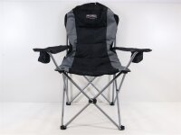 McCamping Toledo XL Faltsessel schwarz Faltstuhl...