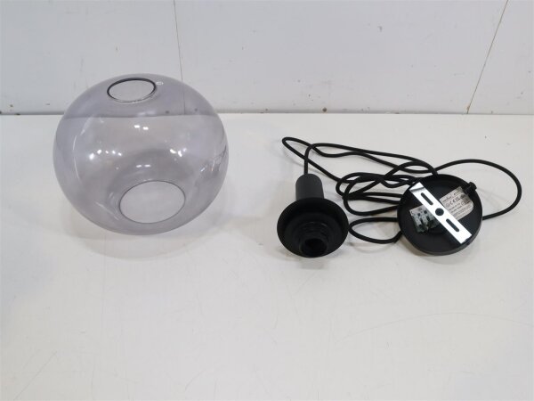 Nordlux Alton Pendelleuchte Deckenlampe Leuchte E27 60W 230V Glas grau