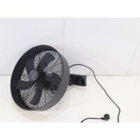 Sygonix SY-6661434 Wandventilator 50 W (Ø x H) 45 cm x 45.5 cm Schwarz