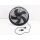 Sygonix SY-6661434 Wandventilator 50 W (Ø x H) 45 cm x 45.5 cm Schwarz