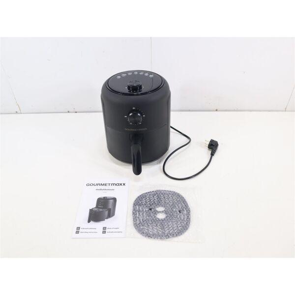 GOURMETmaxx Heißluftfritteuse Air Fryer Heißluft Ofen Grill 2,3L 1000W