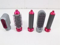 ProfiCare Warmluft-Lockenbürste PC-HAS 3132 grau-pink 5 Aufsätze 1000W