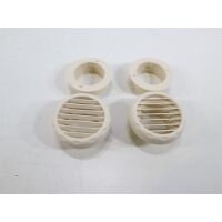 2x Dometic Luftauslass-Gitter 3-teilig, ø60mm...