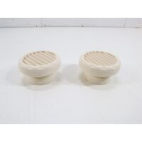 2x Dometic Luftauslass-Gitter 3-teilig, ø60mm für Klimaanlage Freshwell
