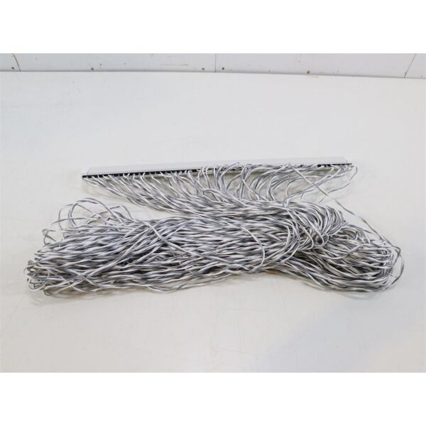 Brunner Meander Türvorhang, 60x190cm, schwarz/weiß Insektenschutz Vorhang Camping