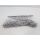 Brunner Meander Türvorhang, 60x190cm, schwarz/weiß Insektenschutz Vorhang Camping