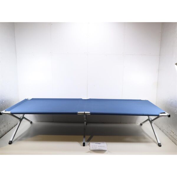 Silvi Alu-Feldbett, 210x80x46,5cm blau Liege Camping Zelt Outdoor