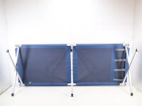 Silvi Alu-Feldbett, 210x80x46,5cm blau Liege Camping Zelt Outdoor
