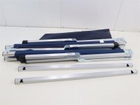 Silvi Alu-Feldbett, 210x80x46,5cm blau Liege Camping Zelt Outdoor