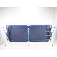 Silvi Alu-Feldbett, 210x80x46,5cm blau Liege Camping Zelt Outdoor