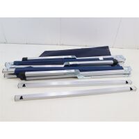 Silvi Alu-Feldbett, 210x80x46,5cm blau Liege Camping Zelt Outdoor