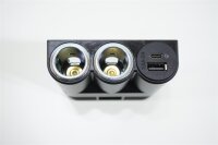 Pro Car Kfz-Dreifachsteckdose inklusive USB A/C, 16A, 12V Camping Van