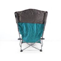 Uquip Sandy XL Strandstuhl Campingstuhl Relaxstuhl Chair Outdoor Rückenlehne 98cm petrol grau