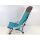 Uquip Sandy XL Strandstuhl Campingstuhl Relaxstuhl Chair Outdoor Rückenlehne 98cm petrol grau