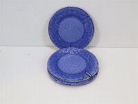 Gimex Stone Line Dekor Geschirrset, 12-teilig, blau Campinggeschirr Outdoor
