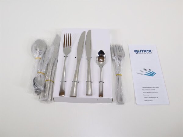 Gimex Besteckset Edelstahl 16-tlg. Campingbesteck Outdoor