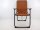 Bo-Camp Bushwick M Industrial Campingstuhl mit Bambusarmlehne terrakotta