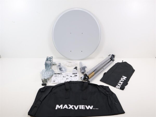 Maxview Portable-Sat-Kit Light 65cm Camping-Sat-Anlage Sat-Antenne 1 Teilnehmer