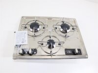 Can PC1323-S Gaskocher Campingkocher Edelstahl-Kochfeld...