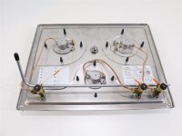 Can PC1323-S Gaskocher Campingkocher Edelstahl-Kochfeld...