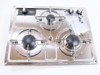 Can PC1323-S Gaskocher Campingkocher Edelstahl-Kochfeld...