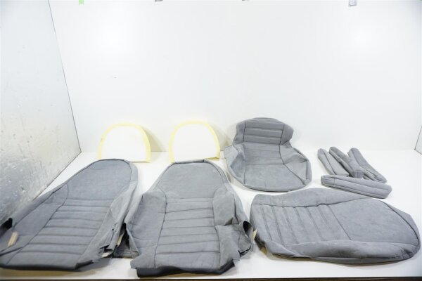 CARBEST Schonbezug 2 Stk. grau Mikrofaser für VW California>15