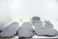 CARBEST Schonbezug 2 Stk. grau Mikrofaser für VW...