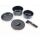 Bo-Camp Trekking Topfset, 5-teilig Kochgeschirr Camping Outdoor