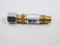 GOK automatische Schlauchbruchsicherung SBS/AU, RVS8 x...
