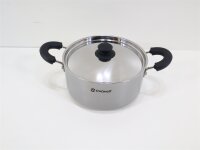 Outwell Feast M Kochset, Aluminium, silber Campinggeschirr Kochgeschirr