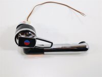 Reich de Luxe Einhebelmischer, Ø27mm, Tülle, Mikroschalter, chrom/schwarz
