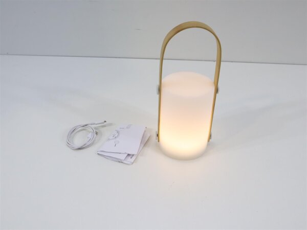 Bo-Camp Beddington Tischlampe, wiederaufladbar, 150lm Campinglampe Akkulampe