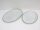 Brunner Serving plate Bellagio Servier-/Aufschnittplattenset, Stonetouch-Melamin, stapelbar, 2-teilig, weiß/grau