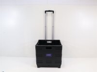 Carbest Transportwagen mit Faltbox, Tragkraft 35kg...