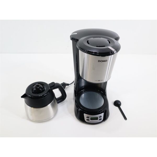 Domo Kaffeemaschine mit Thermoskanne, 0,9L 1000W Camping