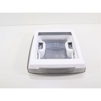 MPK VisionVent S pro (Modell 27P) Dachhaube, 28x28cm, Rauchglas, weiß, mit Moskitonetz, signalweiß